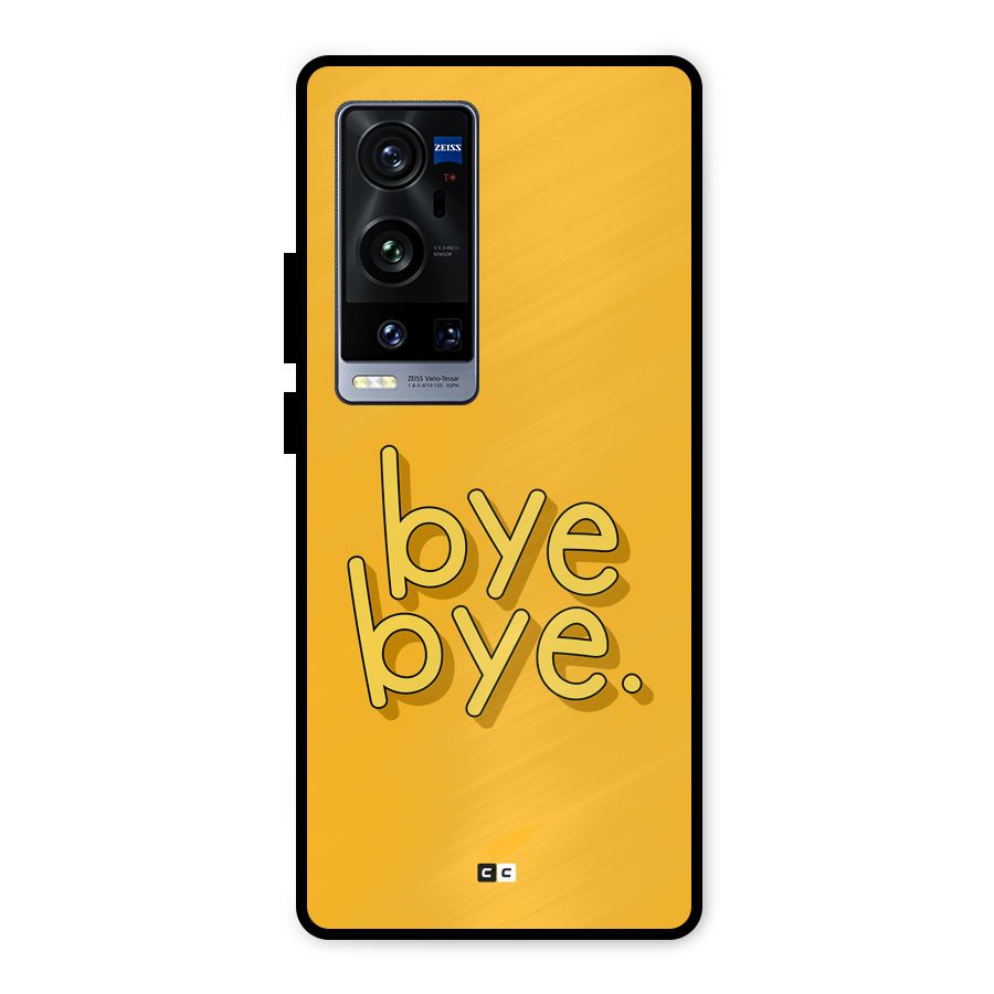 Bye Bye Metal Back Case for Vivo X60 Pro Plus