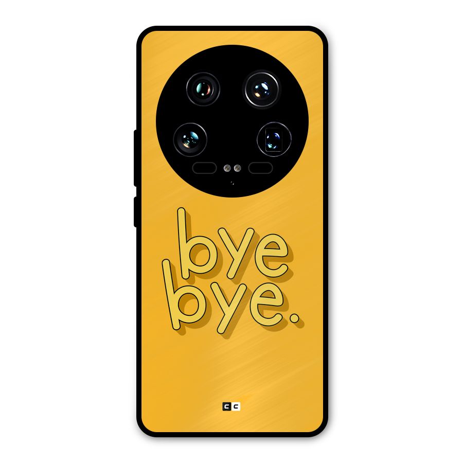 Bye Bye Metal Back Case for Xiaomi 14 Ultra