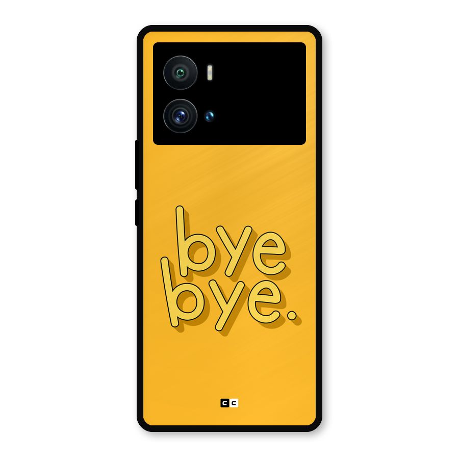 Bye Bye Metal Back Case for iQOO 9 Pro