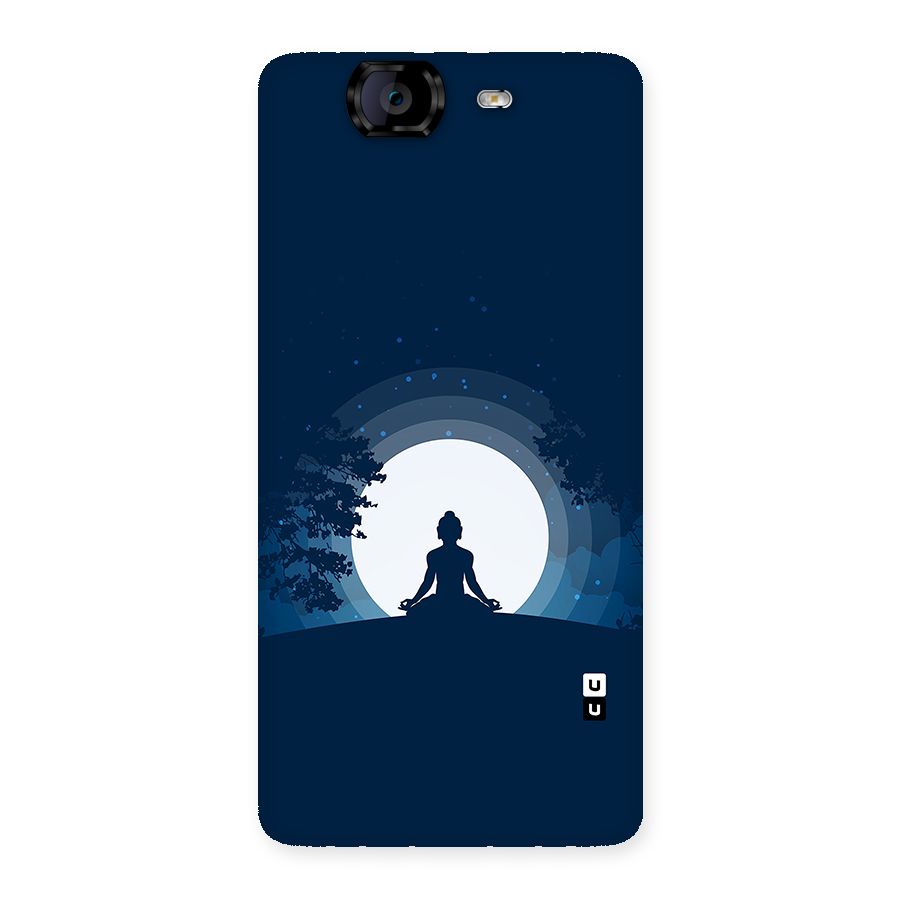 Calm Meditation Back Case for Canvas Knight A350