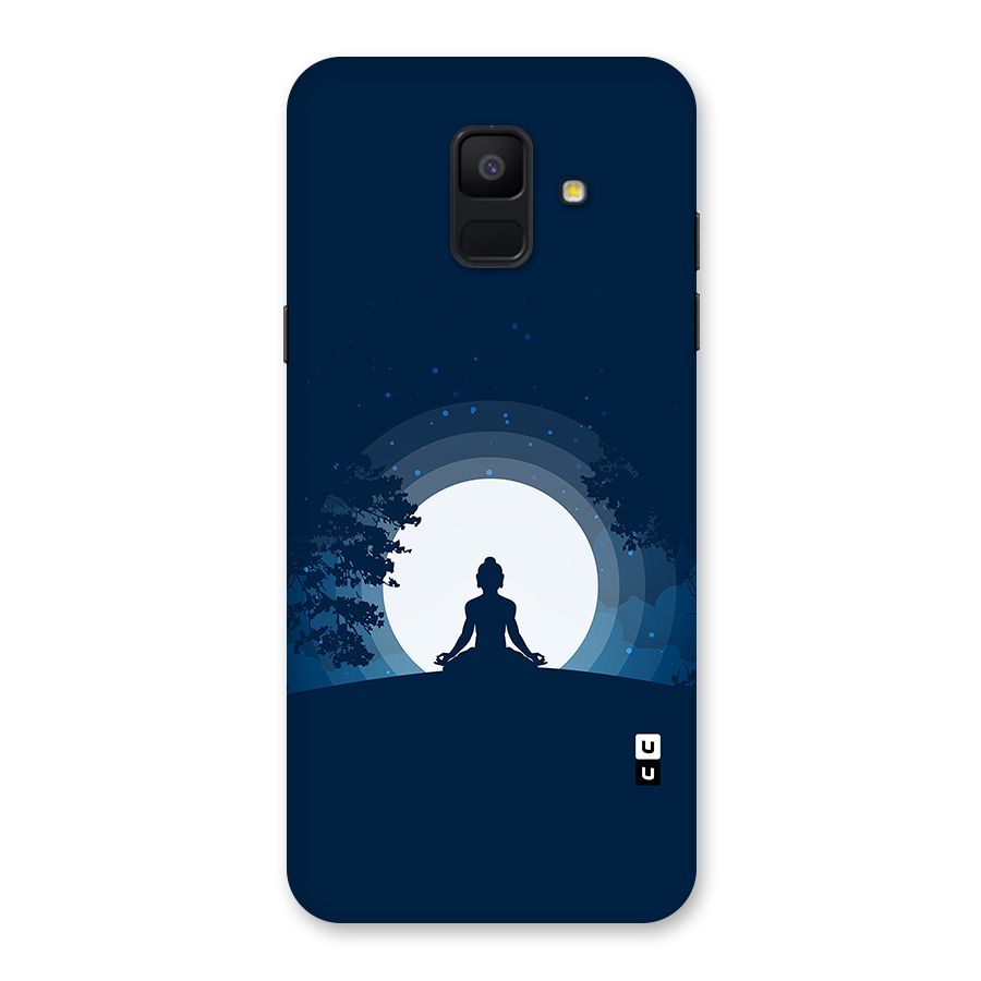 Calm Meditation Back Case for Galaxy A6 (2018)