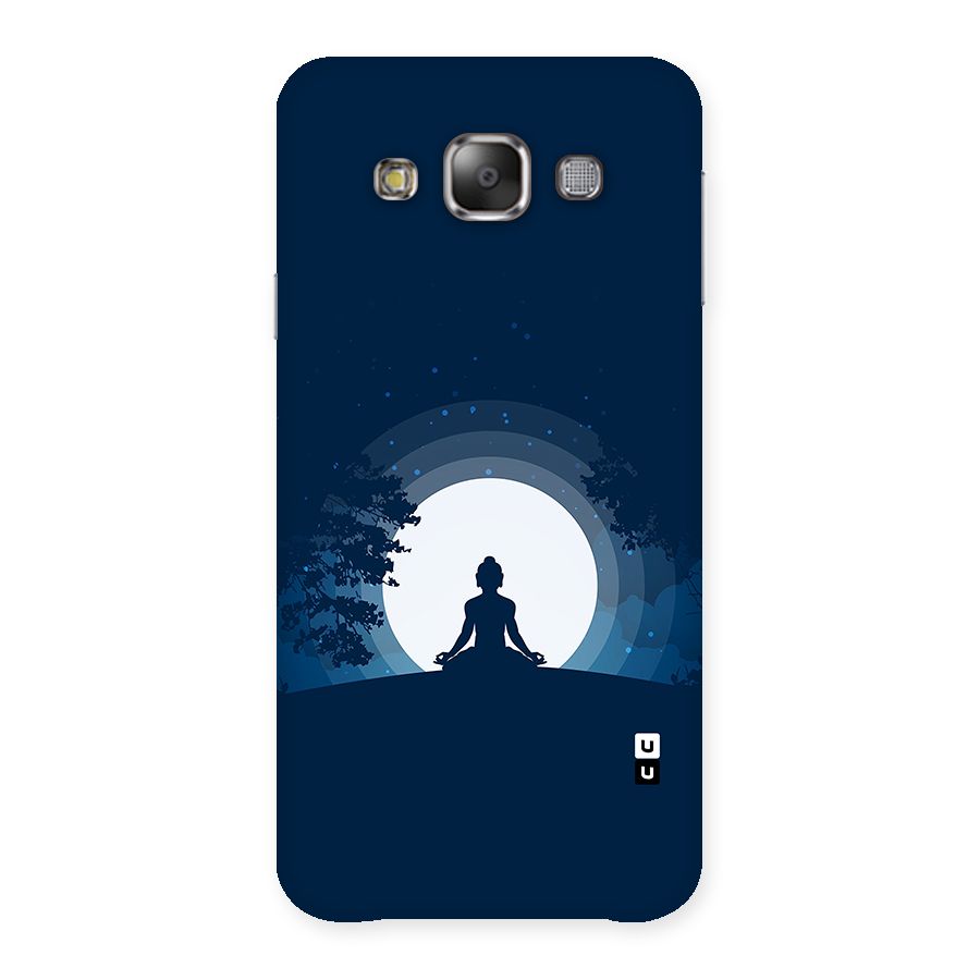 Calm Meditation Back Case for Galaxy E7