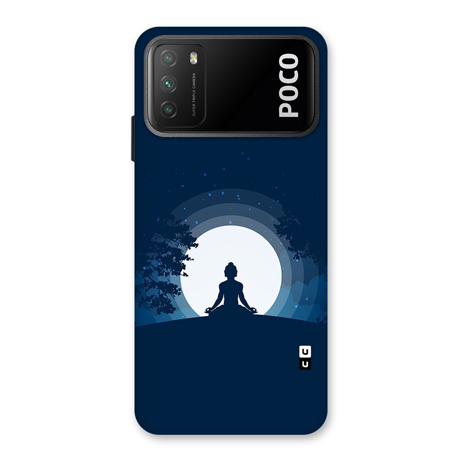 Calm Meditation Back Case for Poco M3