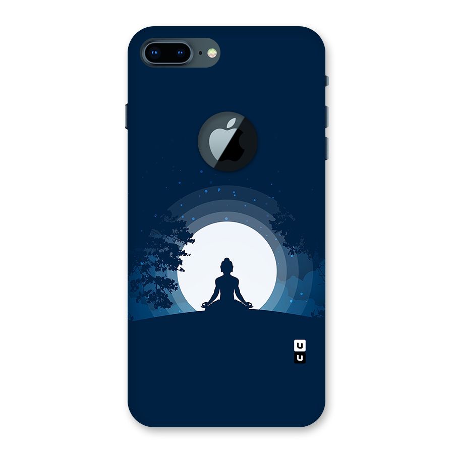 Calm Meditation Back Case for iPhone 7 Plus Logo Cut