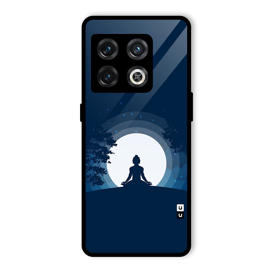 Calm Meditation Glass Back Case for OnePlus 10 Pro 5G