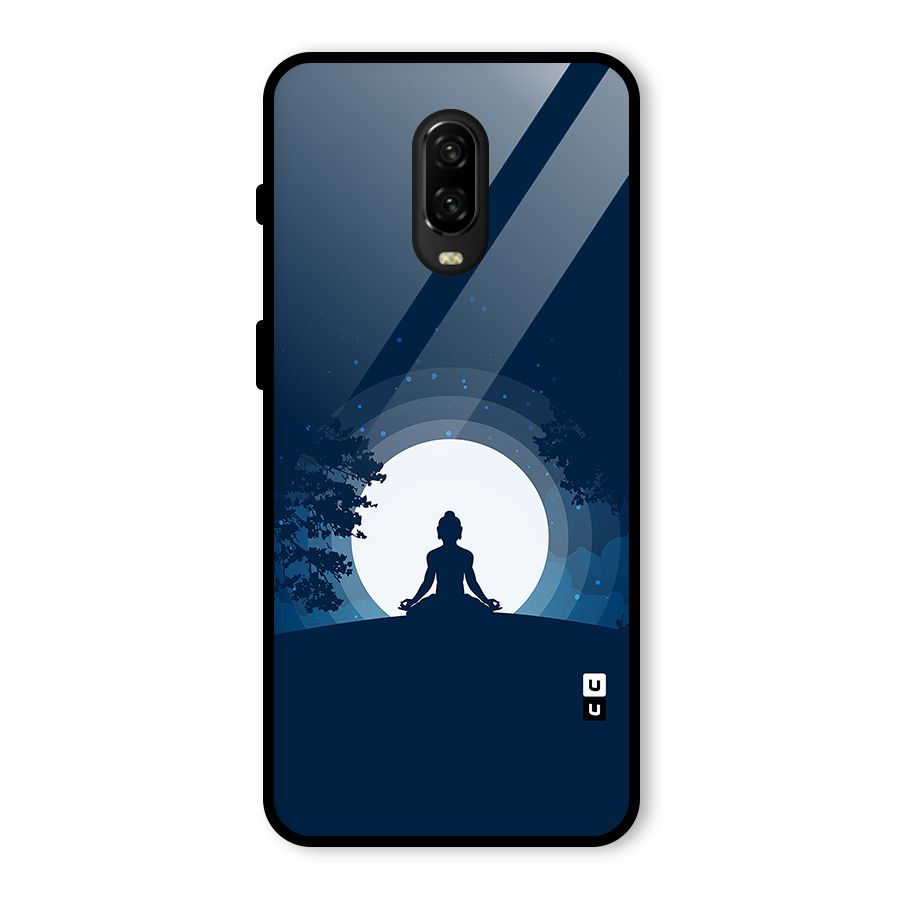 Calm Meditation Glass Back Case for OnePlus 6T