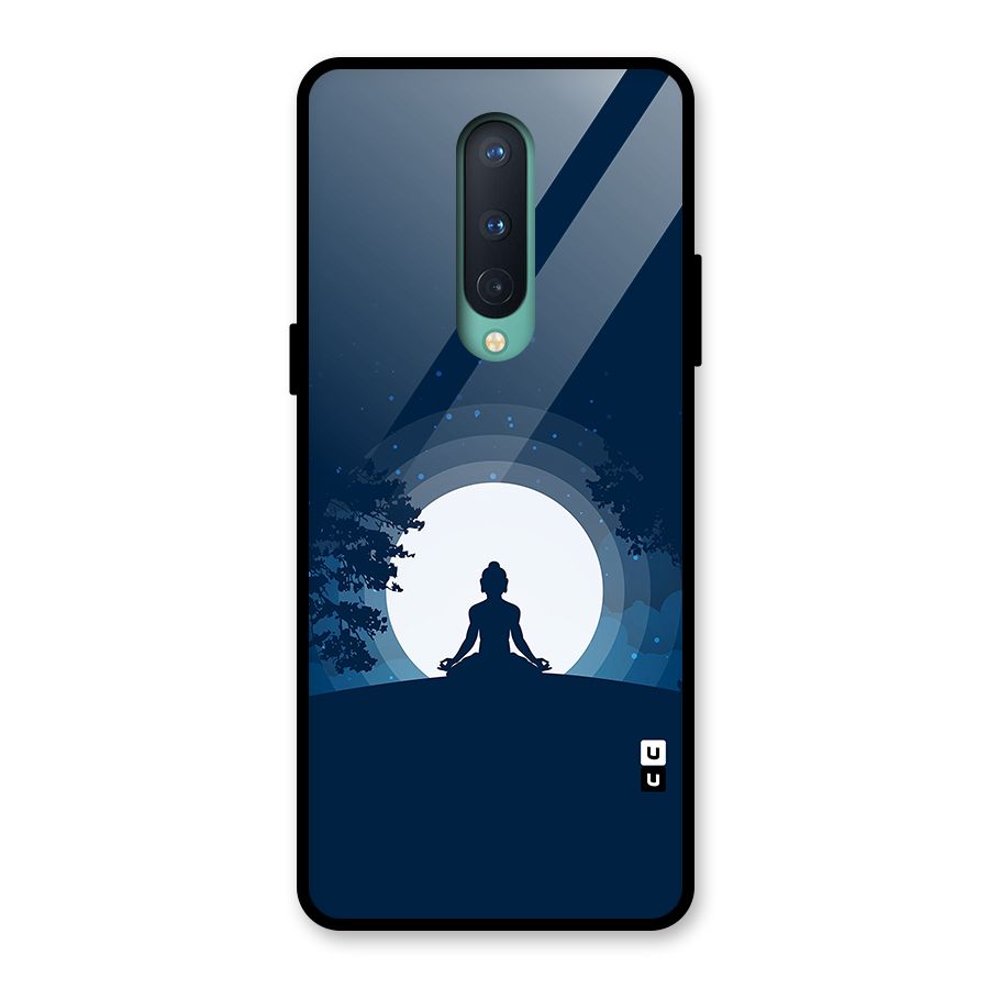 Calm Meditation Glass Back Case for OnePlus 8