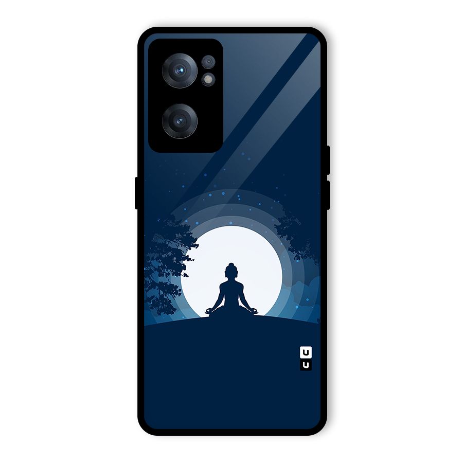 Calm Meditation Glass Back Case for OnePlus Nord CE 2 5G