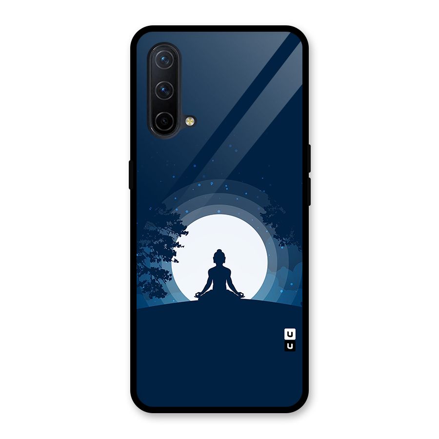 Calm Meditation Glass Back Case for OnePlus Nord CE 5G