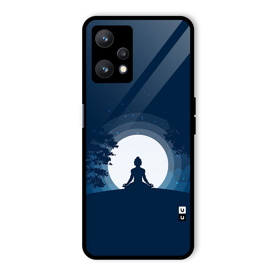 Calm Meditation Glass Back Case for Realme 9 Pro 5G