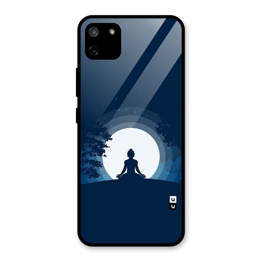 Calm Meditation Glass Back Case for Realme C11