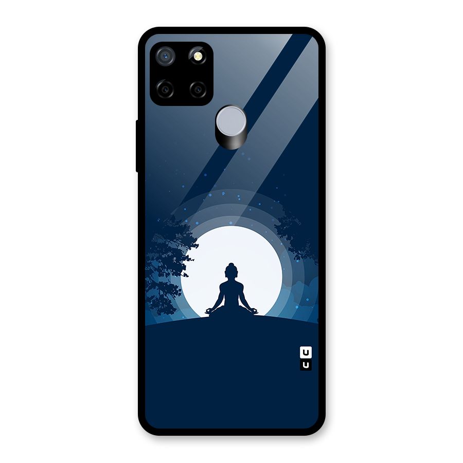 Calm Meditation Glass Back Case for Realme Narzo 20