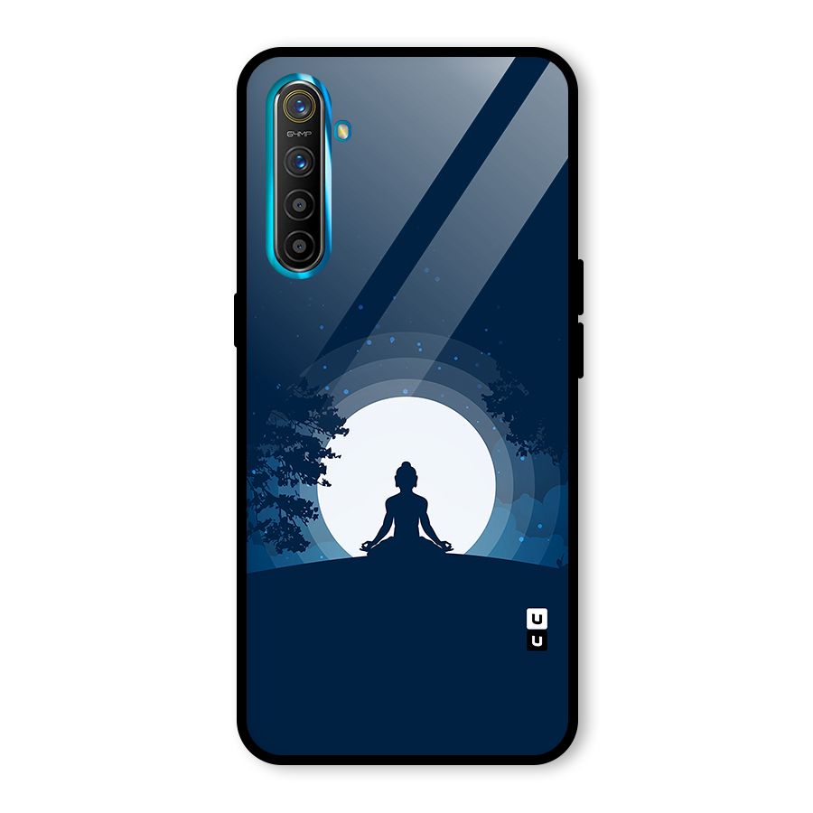 Calm Meditation Glass Back Case for Realme X2