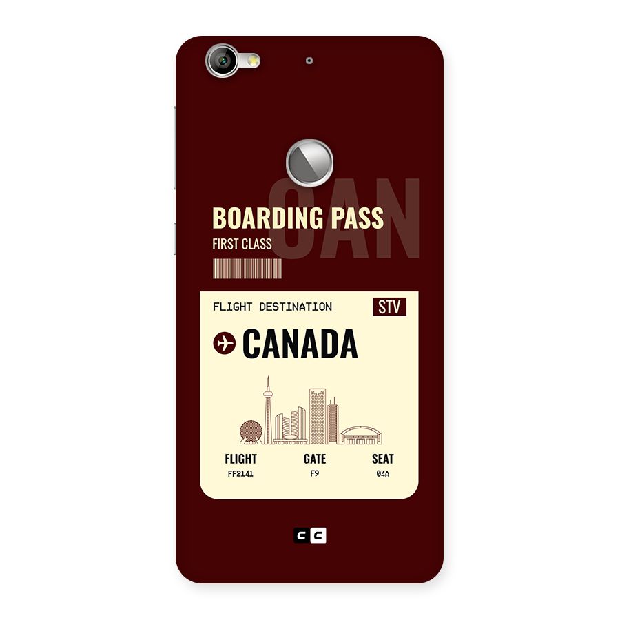 Canada Boarding Pass Back Case for Le 1S