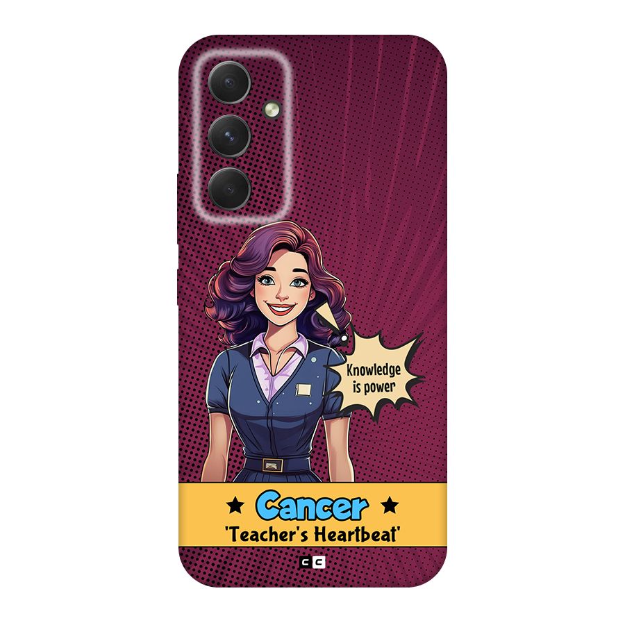 Cancer Heartbeat Back Case for Galaxy A54