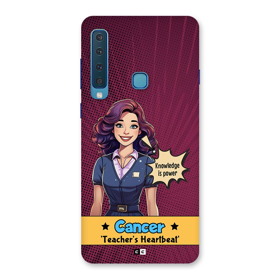 Cancer Heartbeat Back Case for Galaxy A9 (2018)