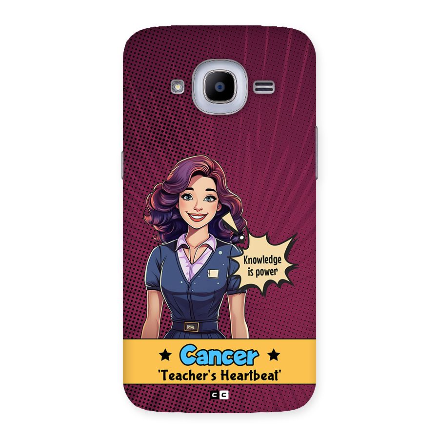 Cancer Heartbeat Back Case for Galaxy J2 Pro