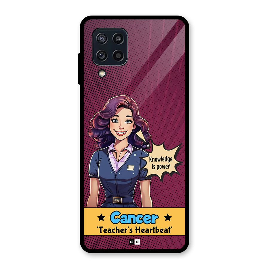 Cancer Heartbeat Back Case for Galaxy M32