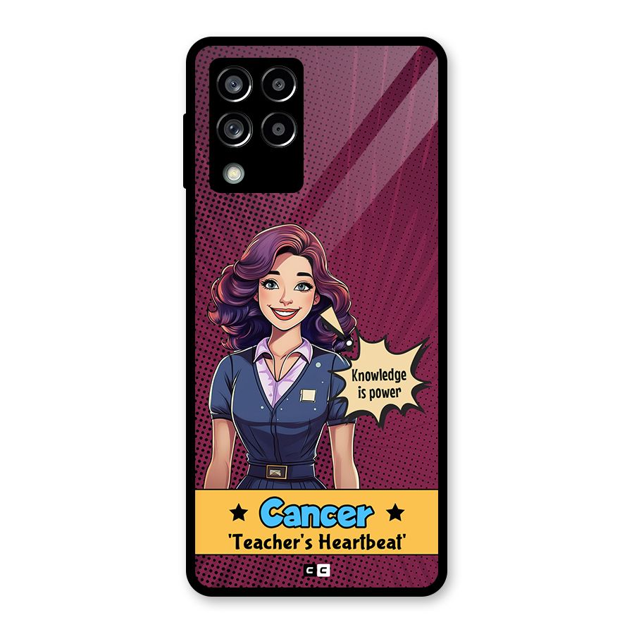 Cancer Heartbeat Back Case for Galaxy M53 5G