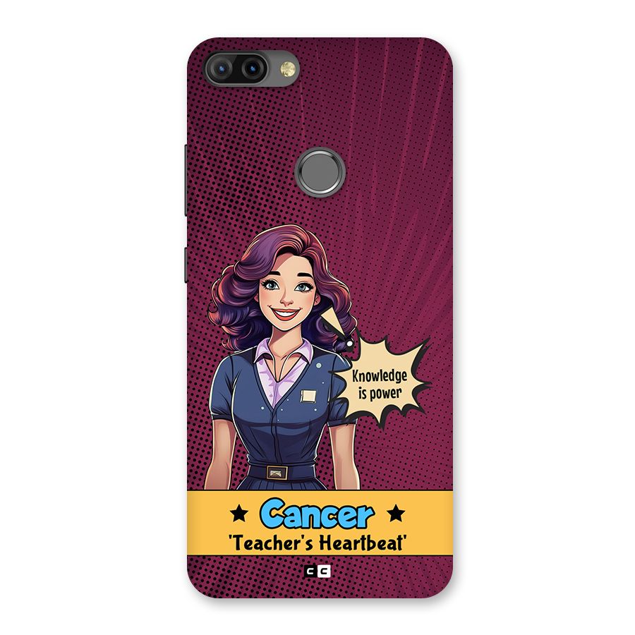 Cancer Heartbeat Back Case for Infinix Hot 6 Pro