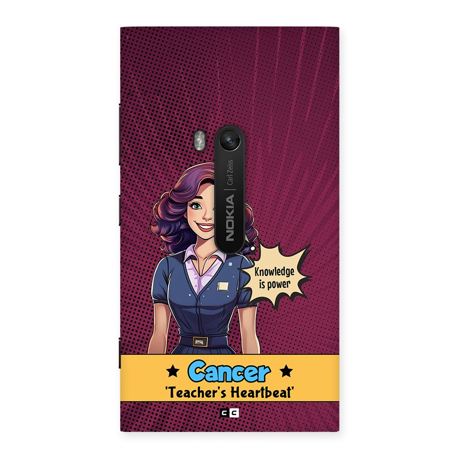 Cancer Heartbeat Back Case for Lumia 920