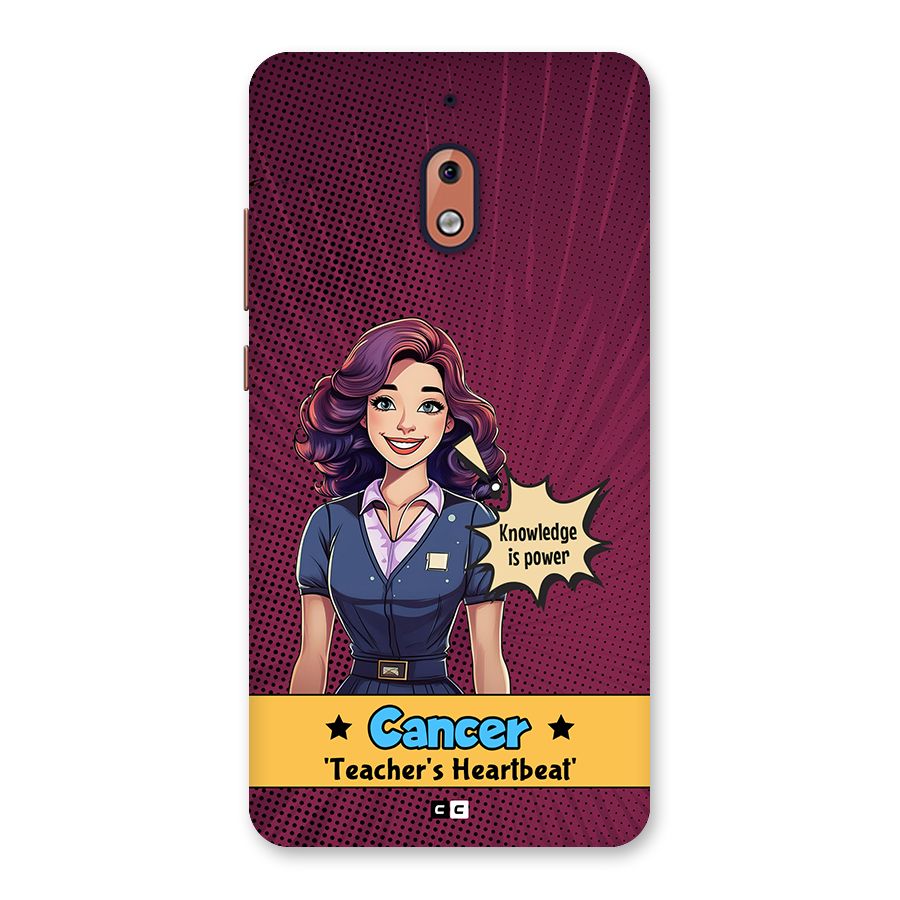 Cancer Heartbeat Back Case for Nokia 2.1