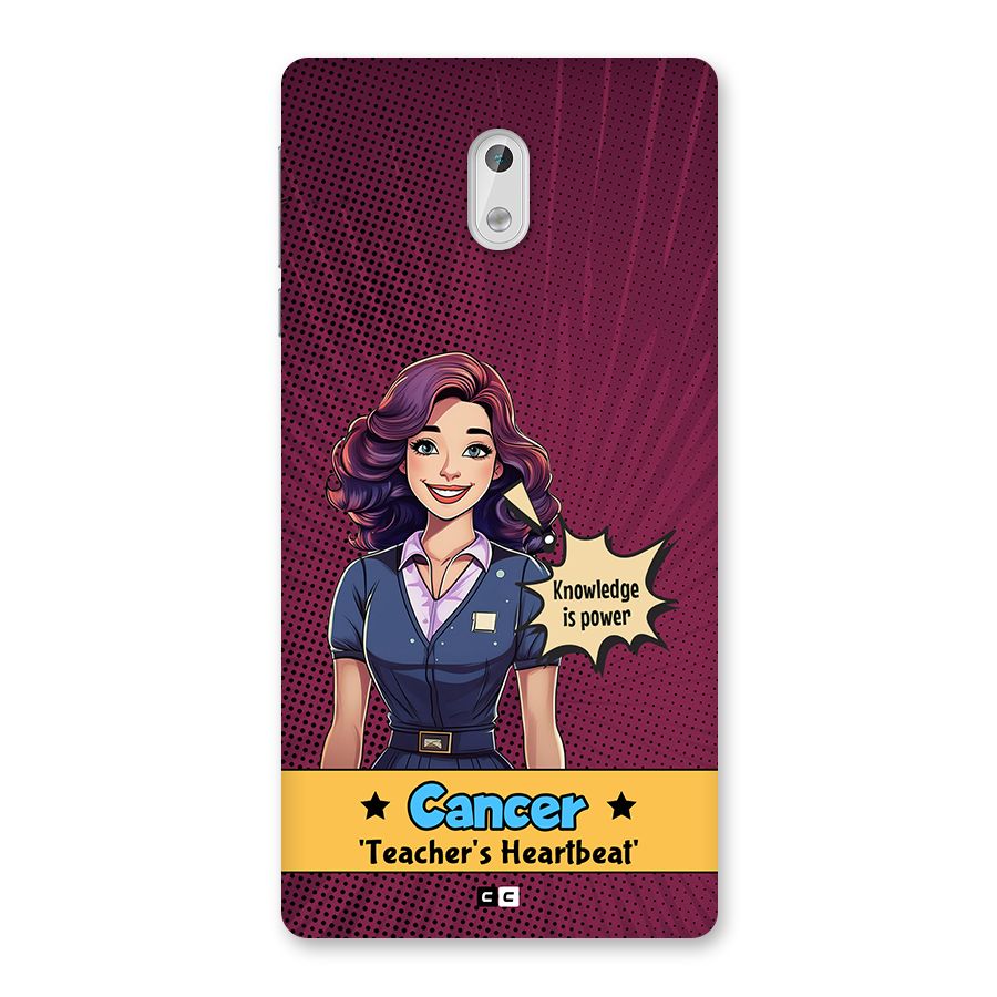 Cancer Heartbeat Back Case for Nokia 3