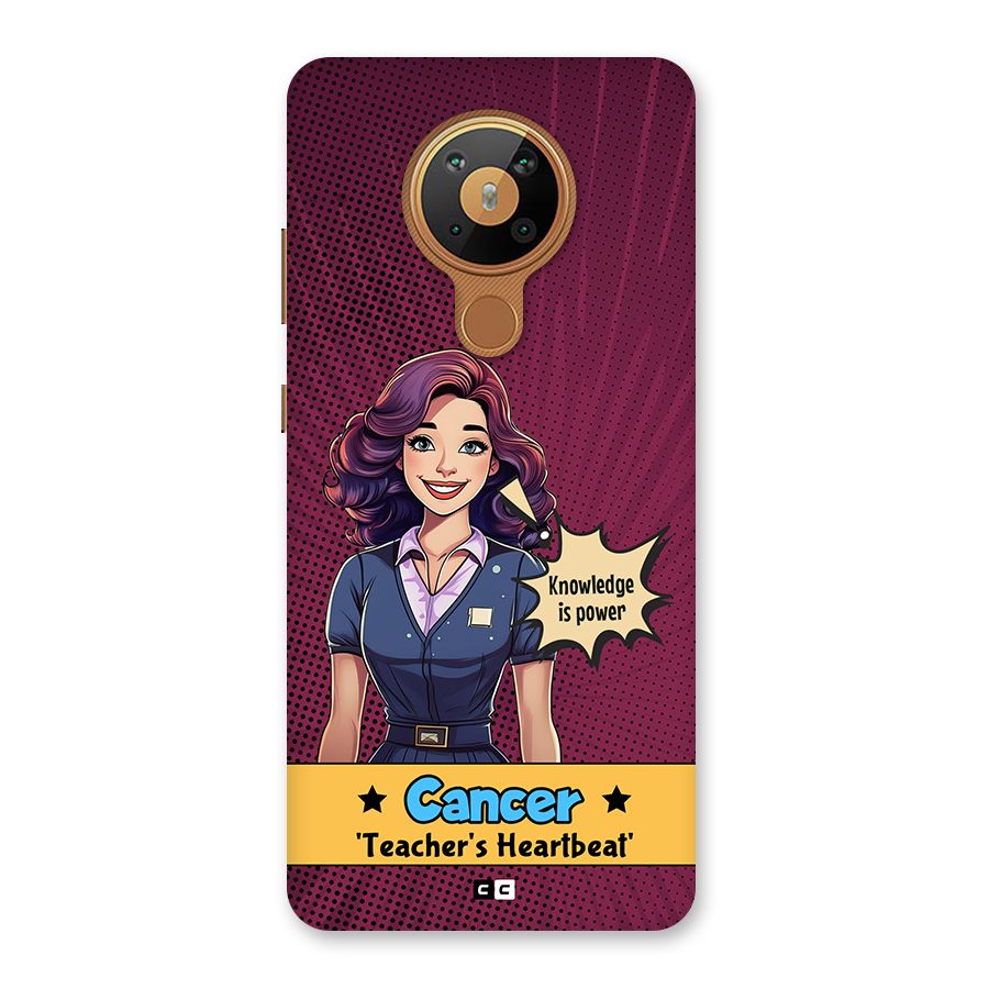 Cancer Heartbeat Back Case for Nokia 5.3