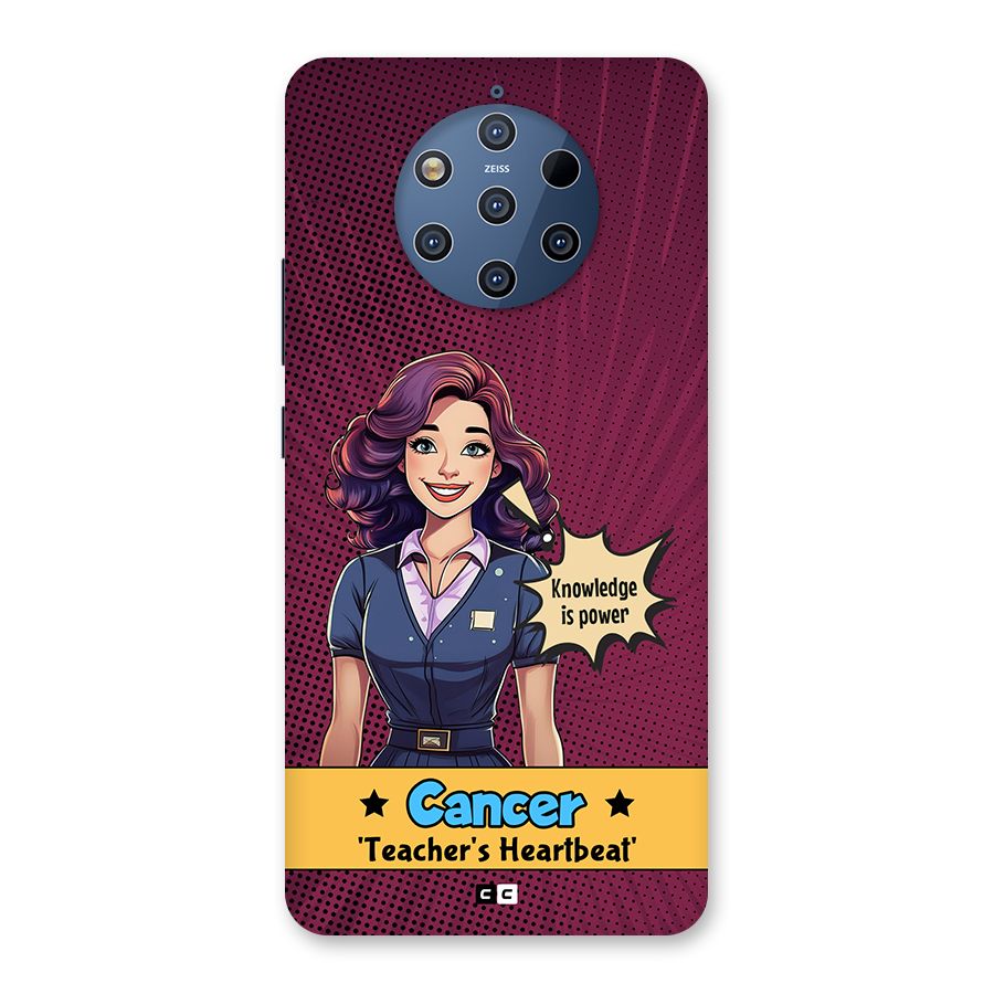 Cancer Heartbeat Back Case for Nokia 9 PureView
