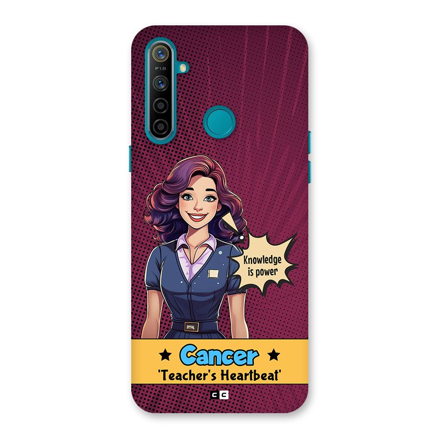 Cancer Heartbeat Back Case for Realme 5i