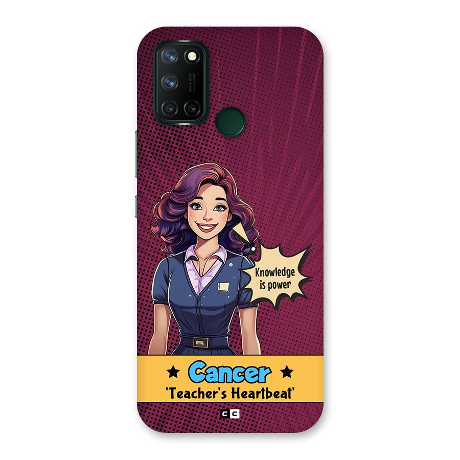 Cancer Heartbeat Back Case for Realme 7i