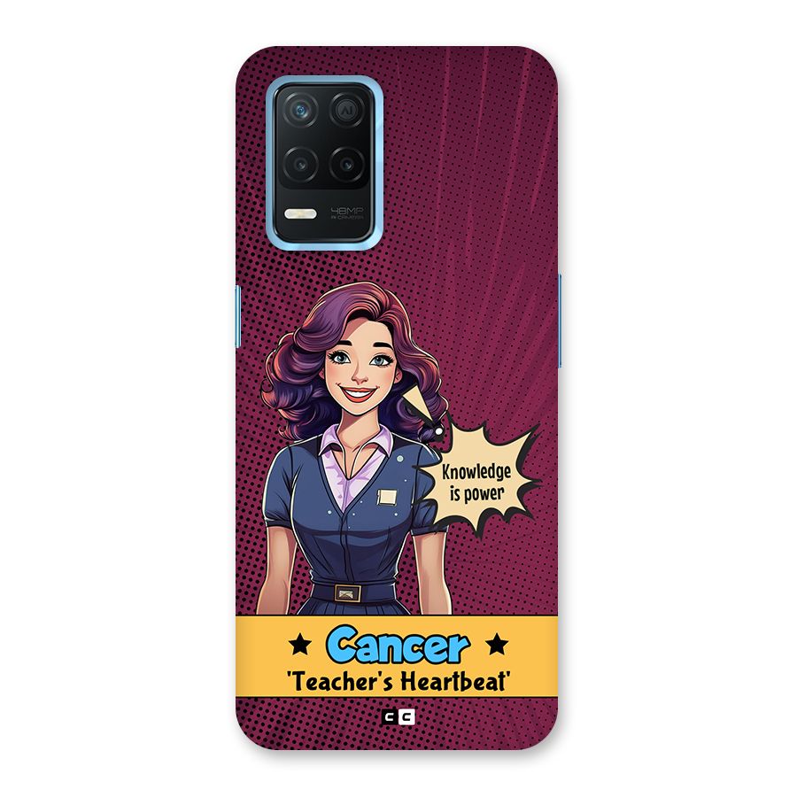Cancer Heartbeat Back Case for Realme 8s 5G