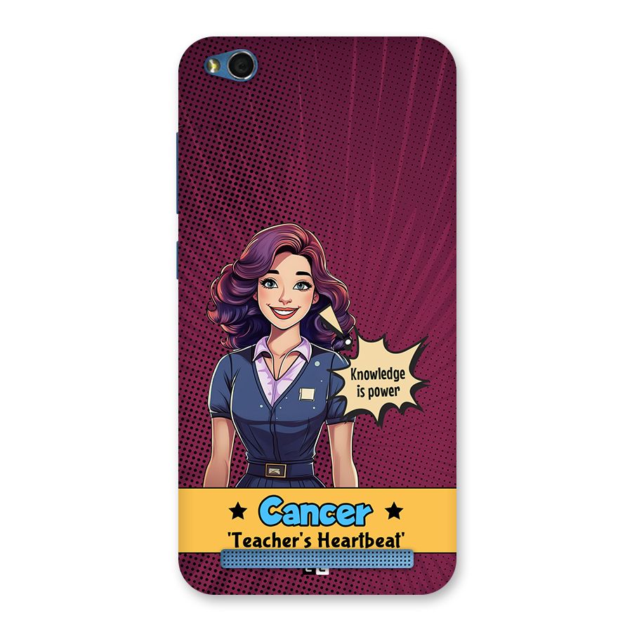 Cancer Heartbeat Back Case for Redmi 5A