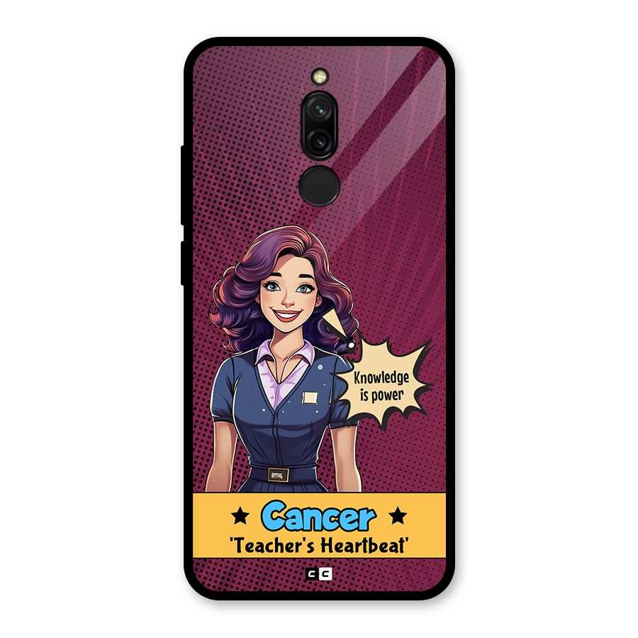 Cancer Heartbeat Back Case for Redmi 8