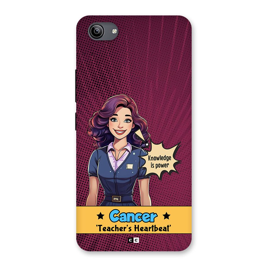 Cancer Heartbeat Back Case for Vivo Y81i