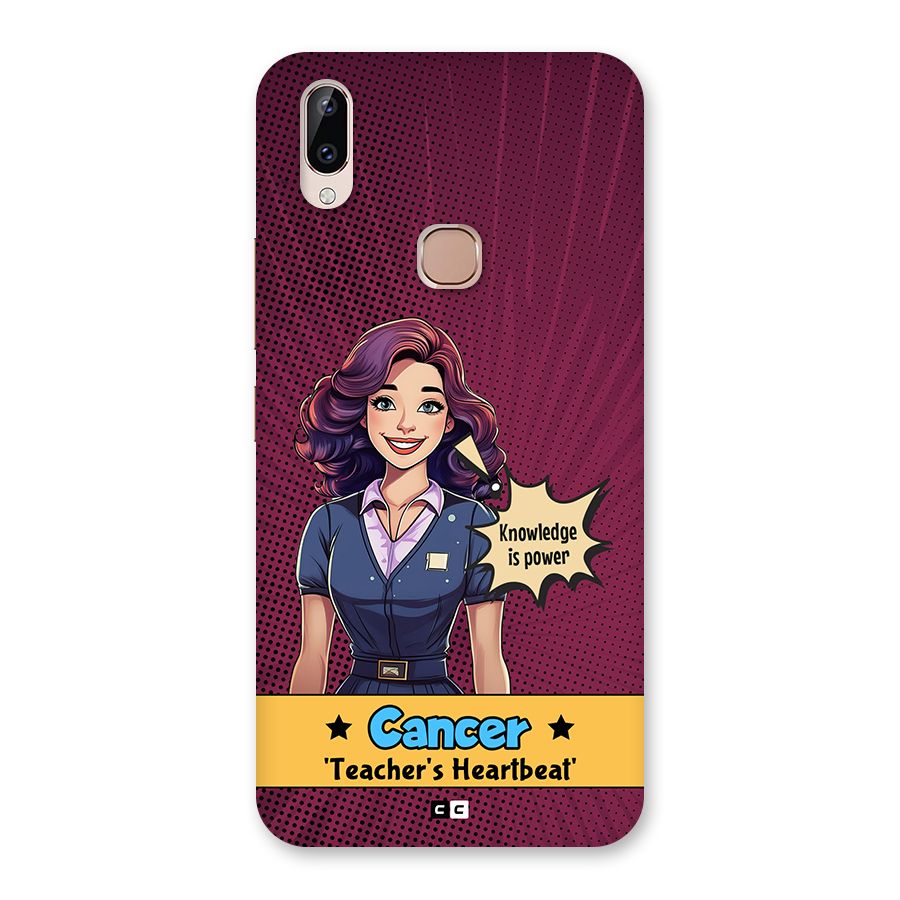 Cancer Heartbeat Back Case for Vivo Y83 Pro