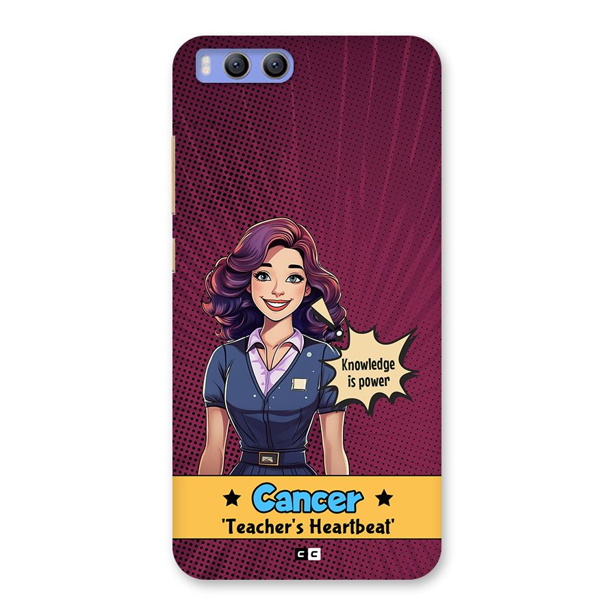 Cancer Heartbeat Back Case for Xiaomi Mi 6