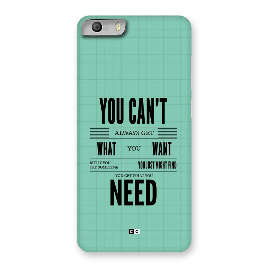 Cant Always Get Back Case for Canvas Knight 2