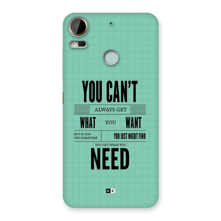 Cant Always Get Back Case for Desire 10 Pro