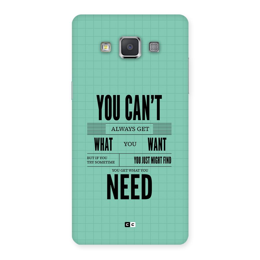 Cant Always Get Back Case for Galaxy Grand Max