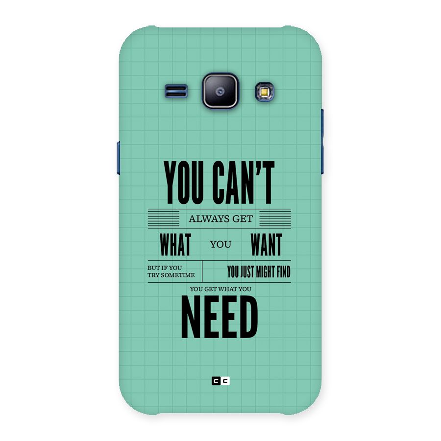 Cant Always Get Back Case for Galaxy J1