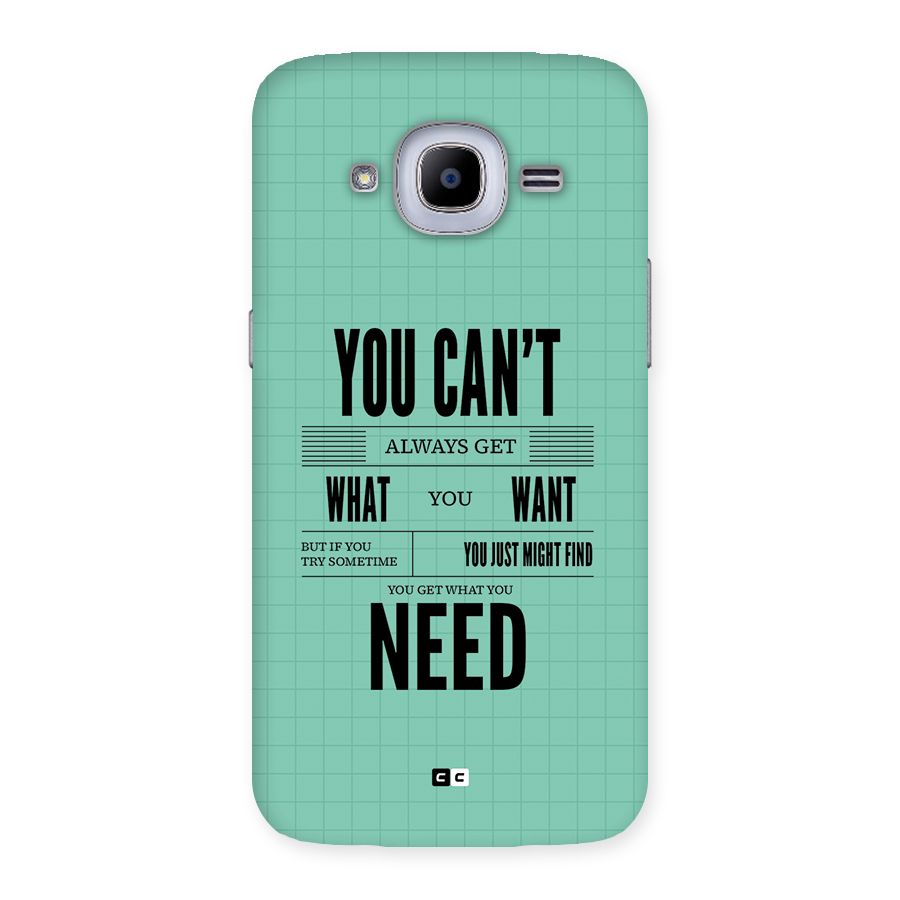 Cant Always Get Back Case for Galaxy J2 Pro