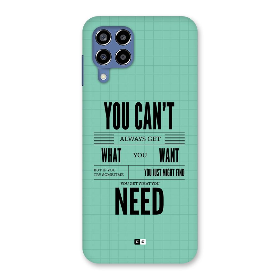 Cant Always Get Back Case for Galaxy M53 5G