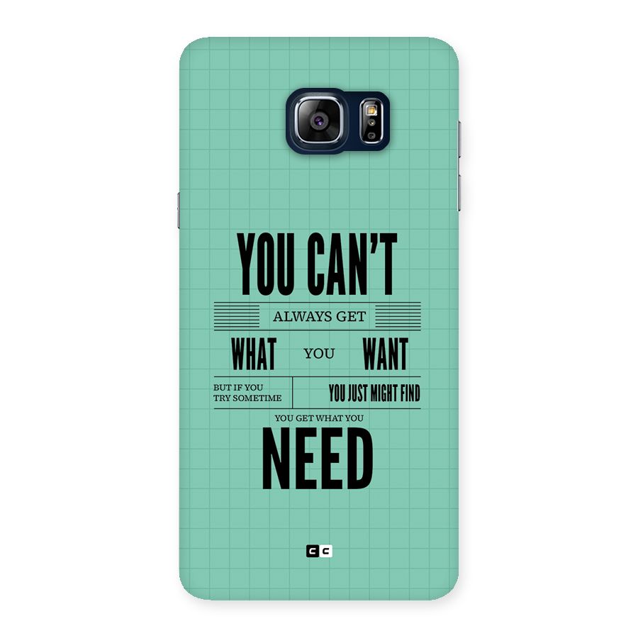 Cant Always Get Back Case for Galaxy Note 5