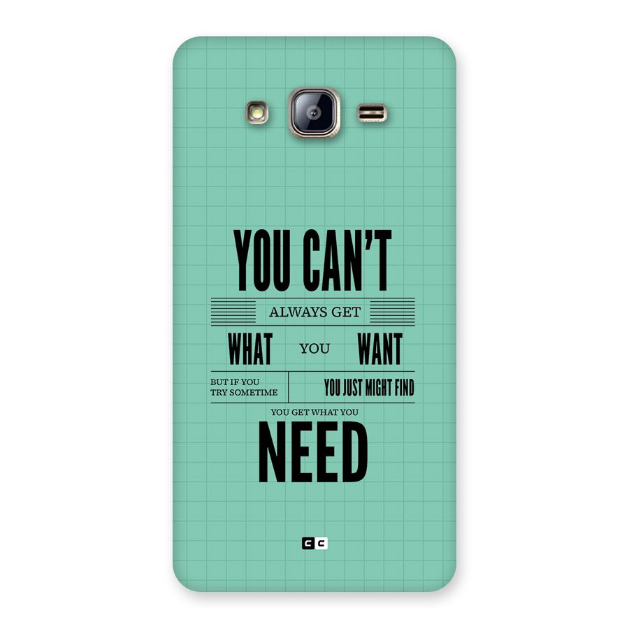 Cant Always Get Back Case for Galaxy On5