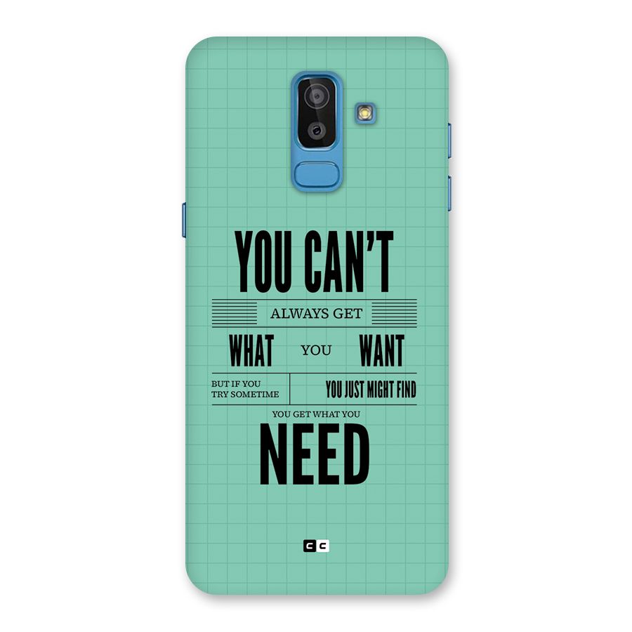 Cant Always Get Back Case for Galaxy On8 (2018)