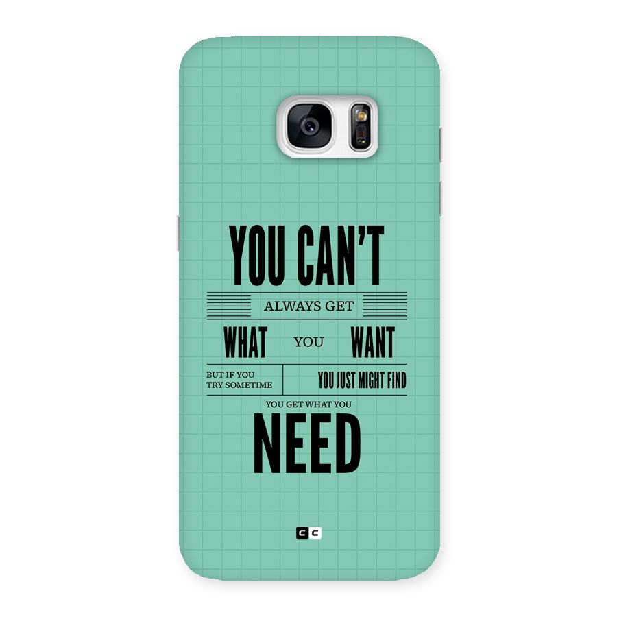 Cant Always Get Back Case for Galaxy S7 Edge