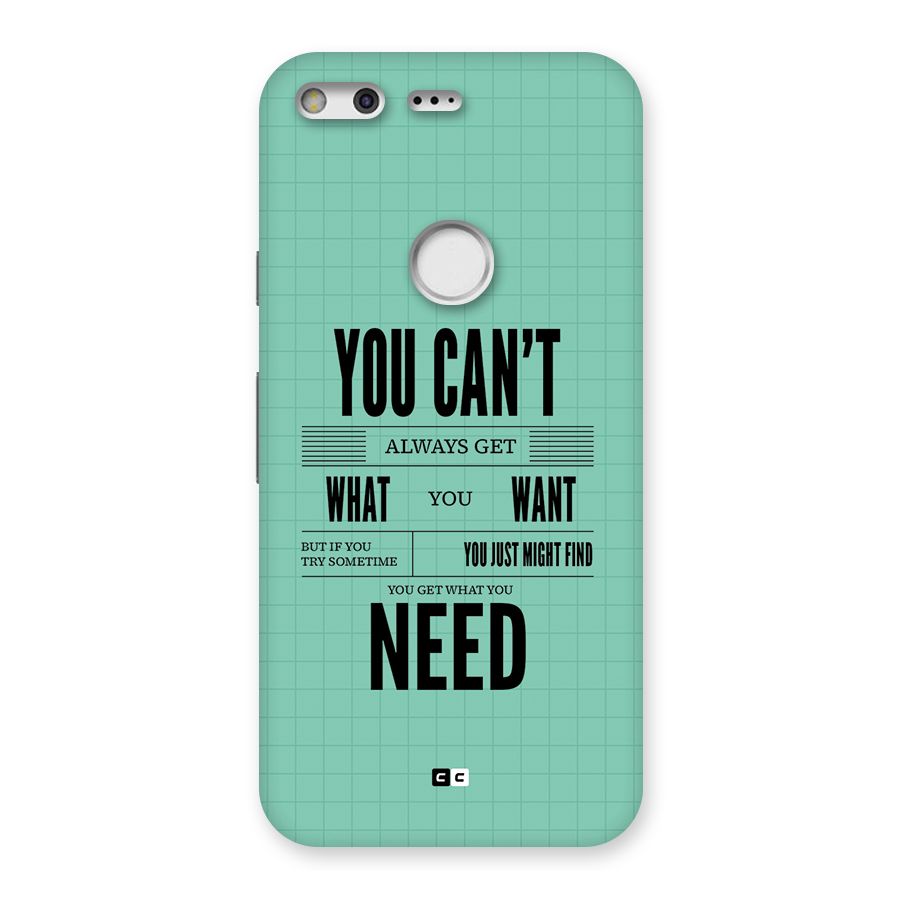Cant Always Get Back Case for Google Pixel