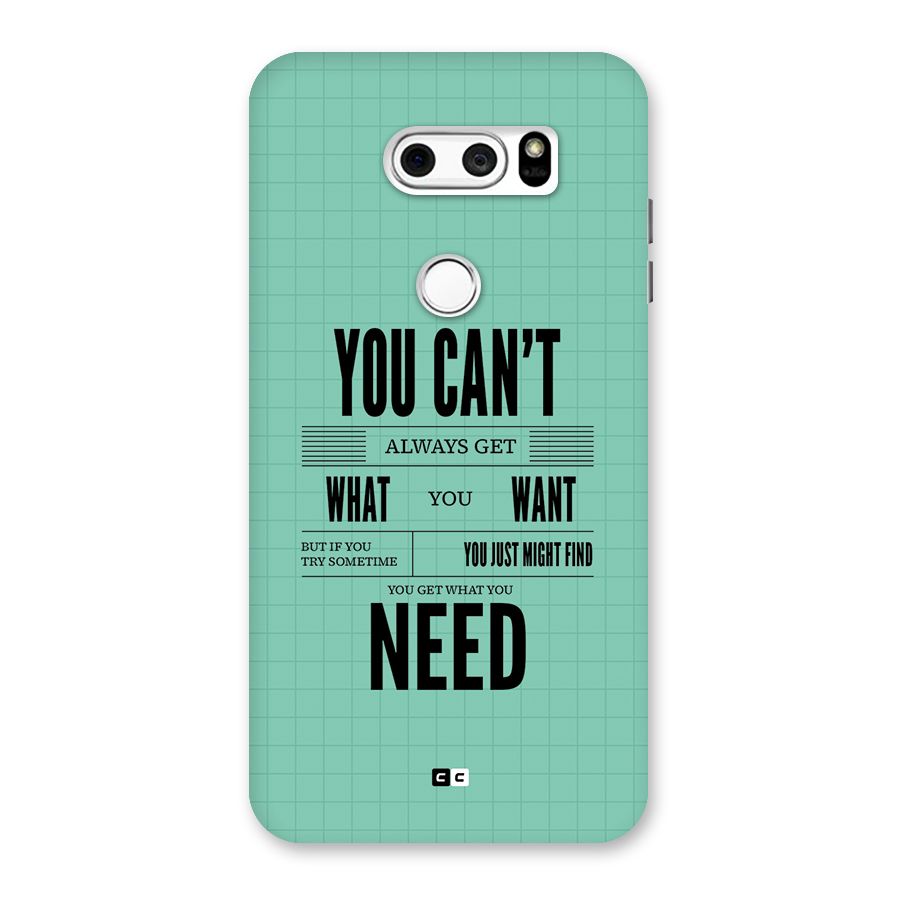 Cant Always Get Back Case for LG V30