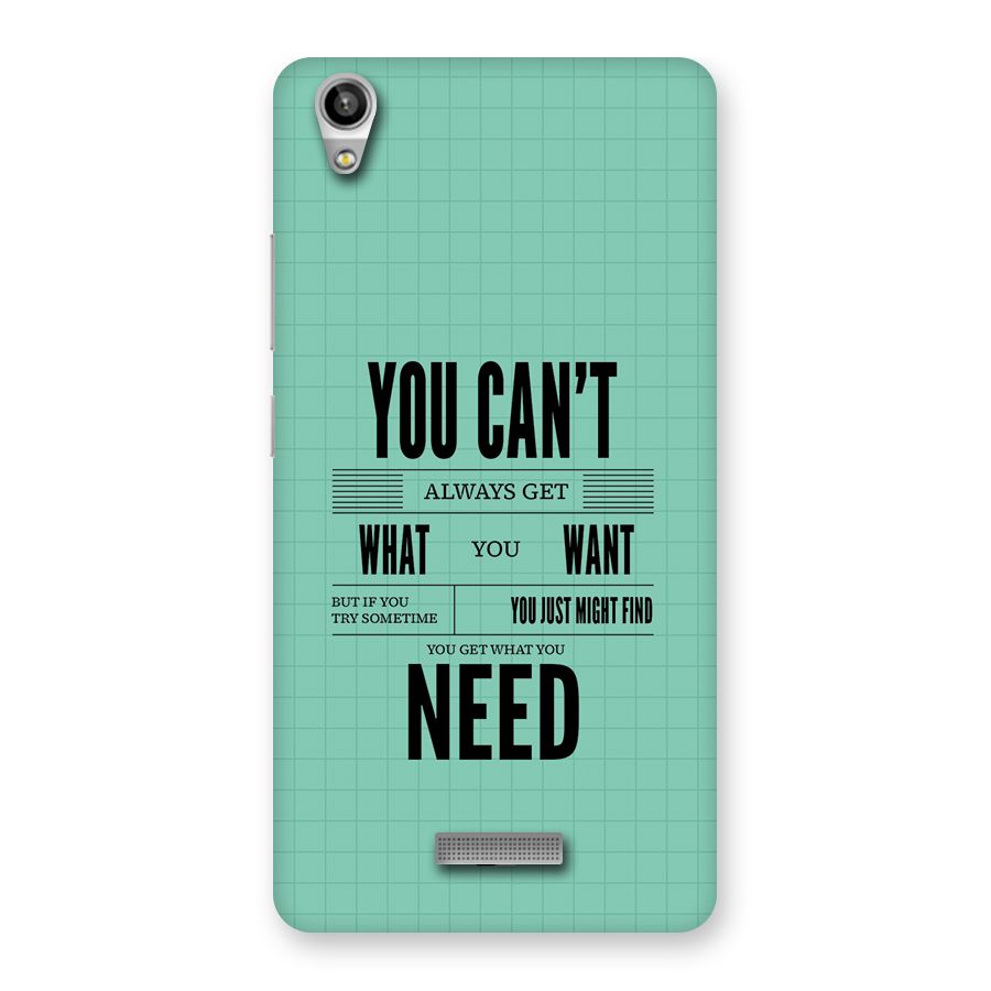 Cant Always Get Back Case for Lava Pixel V1